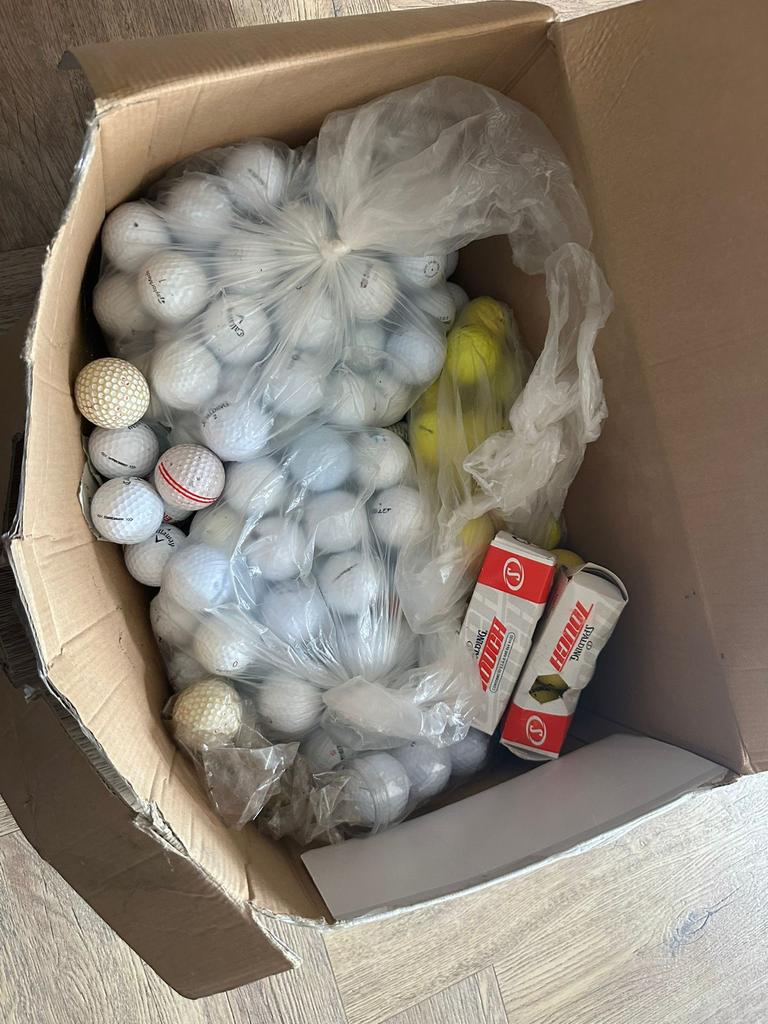 Partij golfballen, deels ongebruikt, Ophalen of Verzenden, Gebruikt, Bal(len), Overige merken