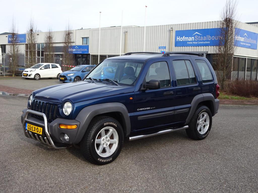 Jeep Cherokee 3.7i V6 Sport Plus Aut Inruilkoopje, Auto's, Jeep, Automaat, Gebruikt, Origineel Nederlands, Bedrijf