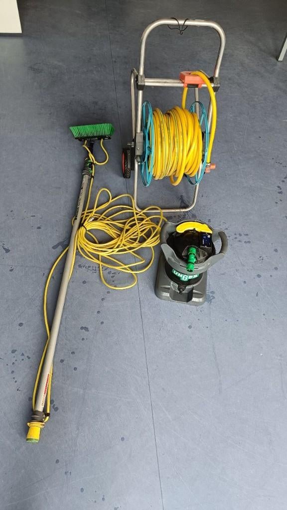 Telescopisch steel met borstel en slangenhaspel, Ophalen, Overige typen