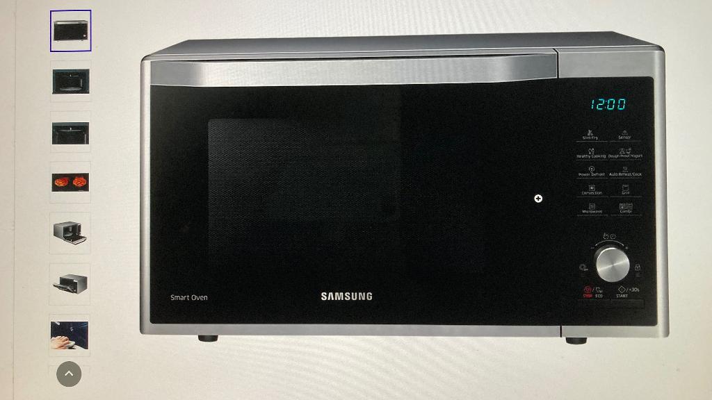 combi magnetron oven, Witgoed en Apparatuur, Magnetrons, Combimagnetron, Hete lucht, Ophalen of Verzenden, Zo goed als nieuw