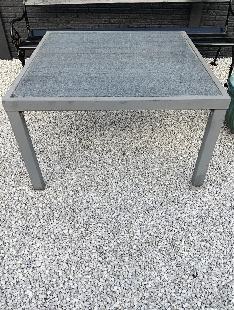 Tuintafel., Ophalen, Gebruikt, Rechthoekig