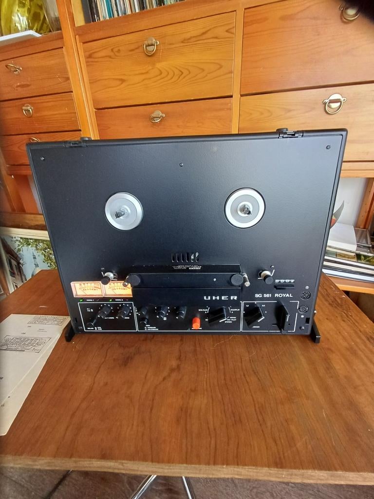 Uher SG 561 Royal bandrecorder - Gaat aan, draait niet, Ophalen of Verzenden