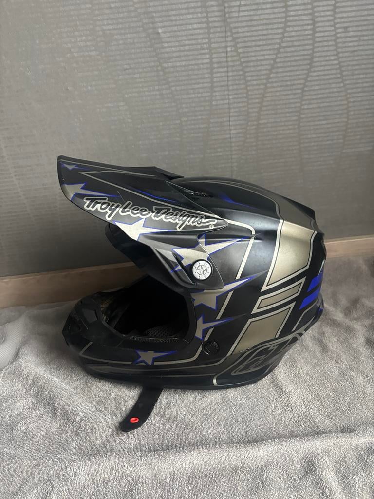 Troy Lee Designs SE4 Crosshelm - Slechts 1 Seizoen Gedragen, Overige merken, Ophalen of Verzenden, Tweedehands, Heren