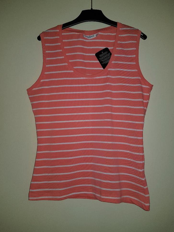 Tanktop / top / hemdje -- maat S / 36 -- Yessica (nieuw!), Kleding | Dames, Tops, Nieuw, Maat 36 (S), Oranje, Zonder mouw, Ophalen of Verzenden