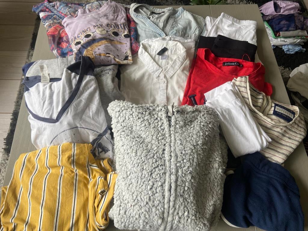 15-Delig pakket meiden/dameskleding mt S voor 8 euro !!!, Ophalen of Verzenden, Gedragen, Maat 36 (S)