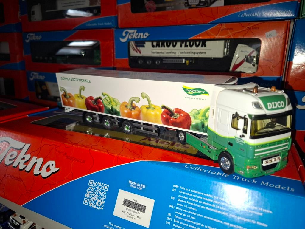 Daf dijco, Hobby en Vrije tijd, Modelauto's | 1:50, Ophalen of Verzenden, Zo goed als nieuw, Bus of Vrachtwagen, Tekno