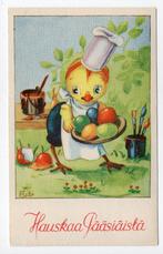 PASEN - Finse Paaskaart - Kuiken - Eieren - Ongelopen, Verzenden, 1960 tot 1980, Ongelopen, Feest(dag)