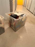 Grote krat vol diverse Playmobil spullen, Ophalen of Verzenden, Gebruikt, Los playmobil