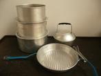 campingpannenset met waterketel, Ophalen of Verzenden, Gebruikt