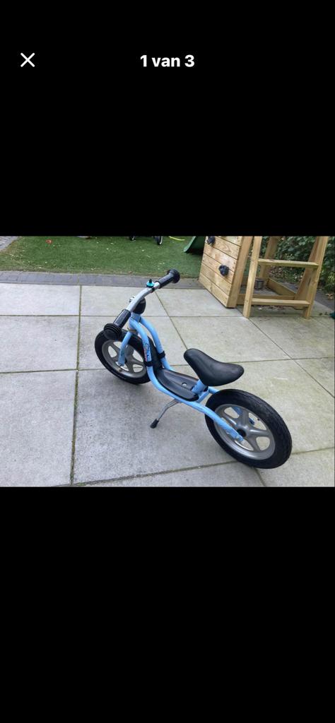 Puky loopfiets blauw - Ideaal voor jonge kinderen, Ophalen of Verzenden, Gebruikt, 16 tot 20 inch