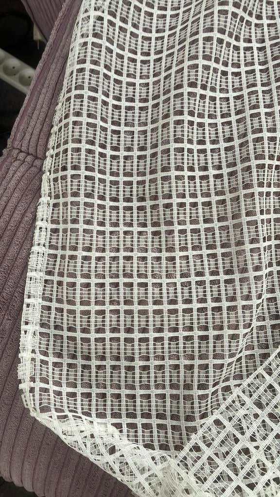 Gordijnen vitrage zgan vintage look, Huis en Inrichting, 150 tot 200 cm, Vintage, Ophalen of Verzenden, Zo goed als nieuw