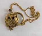 vergrootglas loep loupe goudkleurig aan lange ketting 60 cm., Ophalen of Verzenden, Nieuw, Vergrootglas of Loep