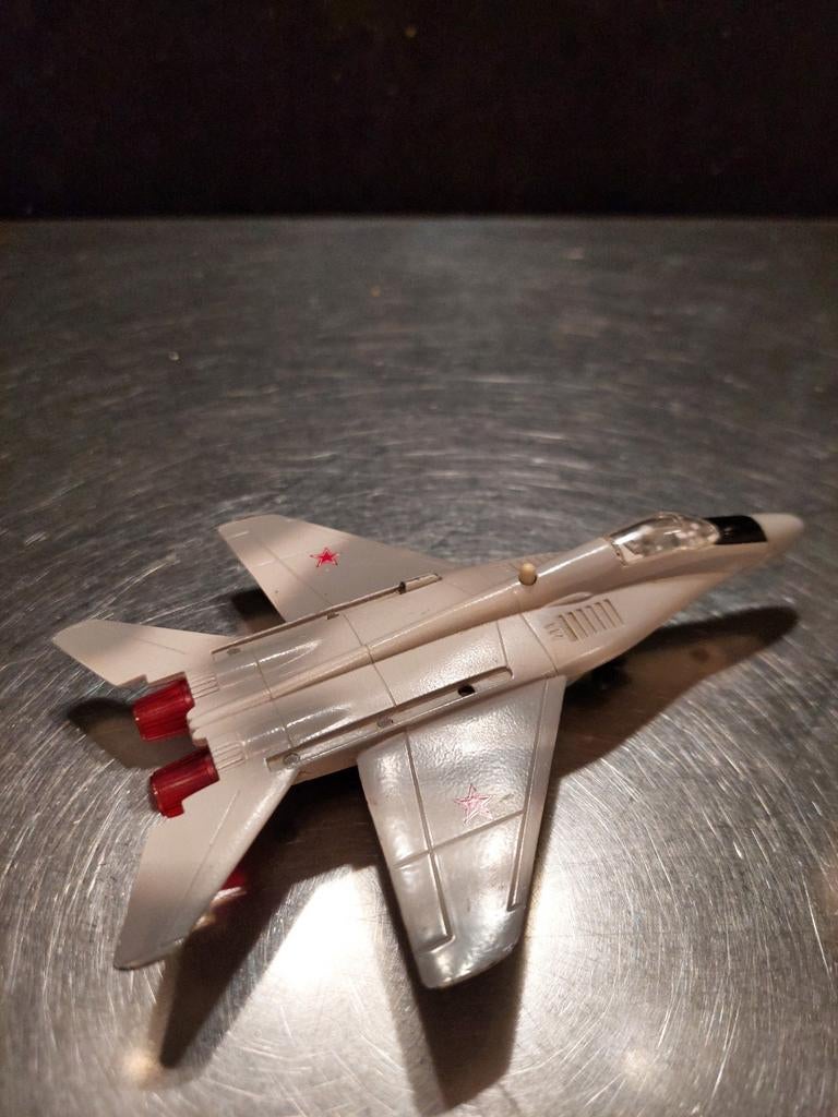 Straal jager/ vliegtuig/ jet/ metaal / vintage, Ophalen of Verzenden, Gebruikt