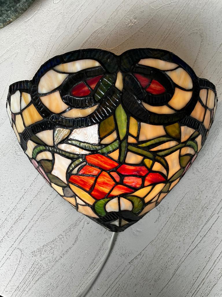 Tiffany muurlamp, Ophalen of Verzenden, Zo goed als nieuw