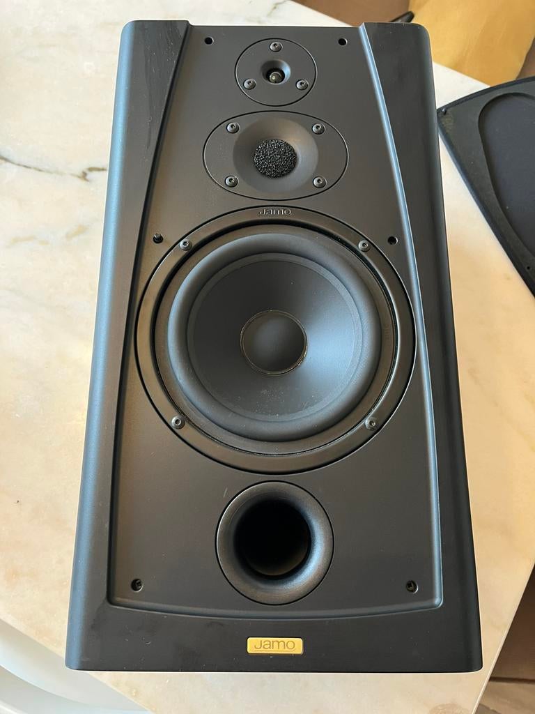 Jamo 68 speakers set, Audio, Tv en Foto, Luidsprekers, Zo goed als nieuw, Front, Rear of Stereo speakers, 60 tot 120 watt, Jamo