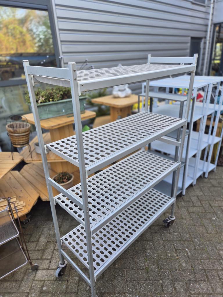 Fermostock verrijdbare Koel/Vries stellingen, Ophalen, Gebruikt