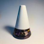 Leuk vaasje, Dreamlight, het is glas en wit keramiek, Wit, Aardewerk of Porselein, Ophalen of Verzenden, Zo goed als nieuw