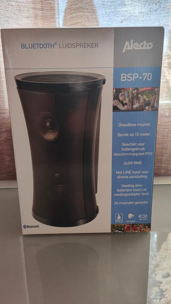 Alecto BSP-70: NIEUW IN VERPAKKING, Audio, Tv en Foto, Luidsprekers, Overige typen, Nieuw, Minder dan 60 watt, Ophalen