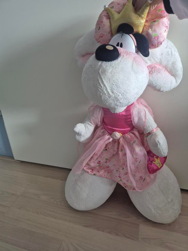 XXL Diddlina knuffel 70 cm met standaard, Ophalen, Diddlina, Zo goed als nieuw, Knuffel