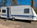 Hobby easy excellent 560 caravan 2006 airco mover voortent, Caravans en Kamperen, Rondzit, Hobby, Frans bed, Particulier