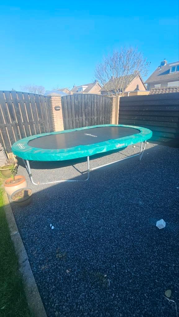 Ovaal trampoline van Cranenbroek - Perfect voor de tuin!, Kinderen en Baby's, Speelgoed | Buiten | Trampolines, Gebruikt, Ophalen of Verzenden