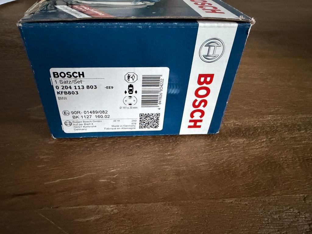 Nieuwe Bosch Remschoenen voor BMW KF3803 0 204 113 803, Auto-onderdelen, Remmen en Aandrijving, Ophalen of Verzenden, Nieuw, BMW