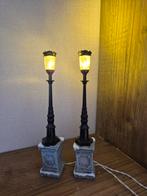 Kerstdorp mooie straatlantaarns kersthuisjes, Diversen, Kerst, Ophalen of Verzenden, Zo goed als nieuw