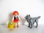 playmobil Roodkapje met de boze wolf 4562 vintage, Ophalen of Verzenden, Zo goed als nieuw, Complete set