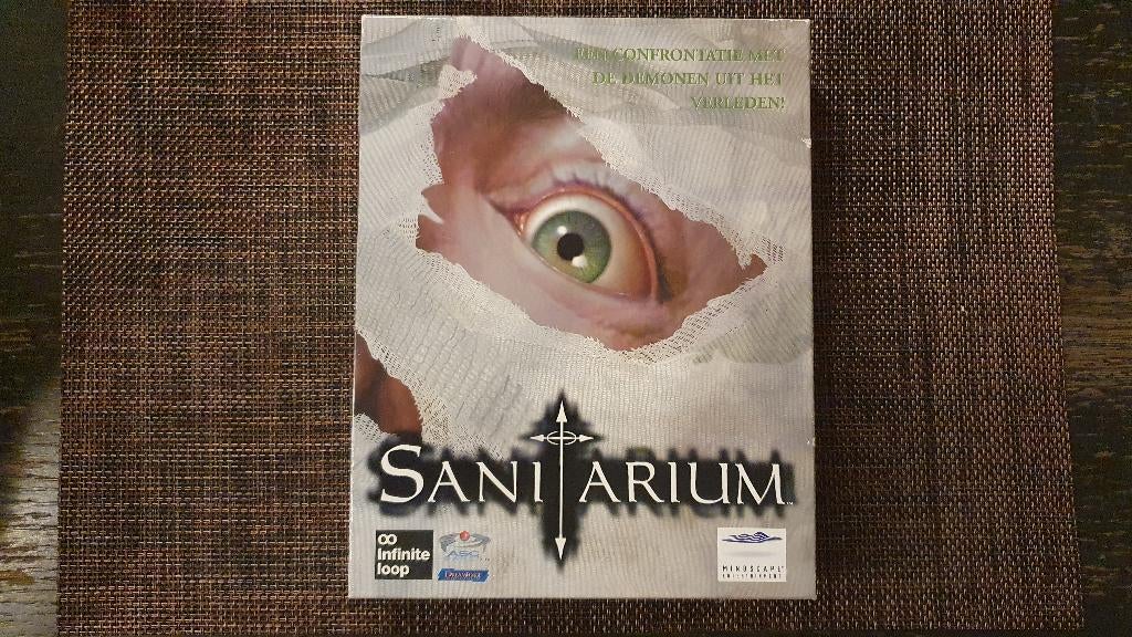 BIG BOX - Sanitarium 1997 CD-Rom PC Game, Spelcomputers en Games, Avontuur en Actie, 1 speler, Ophalen of Verzenden, Zo goed als nieuw