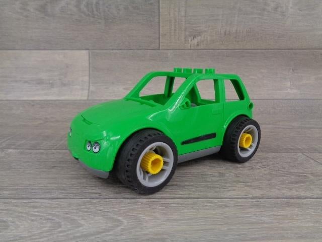 duplo technisch duplo groene auto, Kinderen en Baby's, Speelgoed | Duplo en Lego, Zo goed als nieuw, Duplo, Ophalen of Verzenden