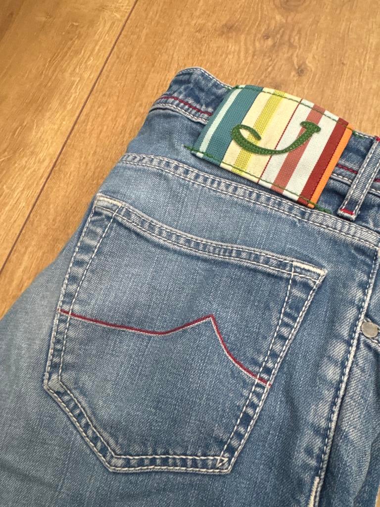 Jacob Cohen Style 622 spijkerbroek  maat 32, nieuwstaat, Kleding | Heren, Spijkerbroeken en Jeans, Verzenden, Nieuw, Blauw, W32 (confectie 46) of kleiner