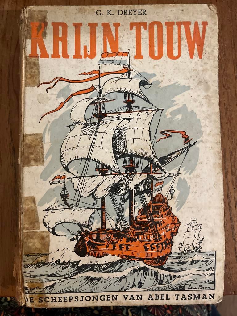Krijn Touw: De Scheepsjongen van Abel Tasman - G.K. Dreyer, Boeken, Ophalen of Verzenden, Gelezen, Nederland