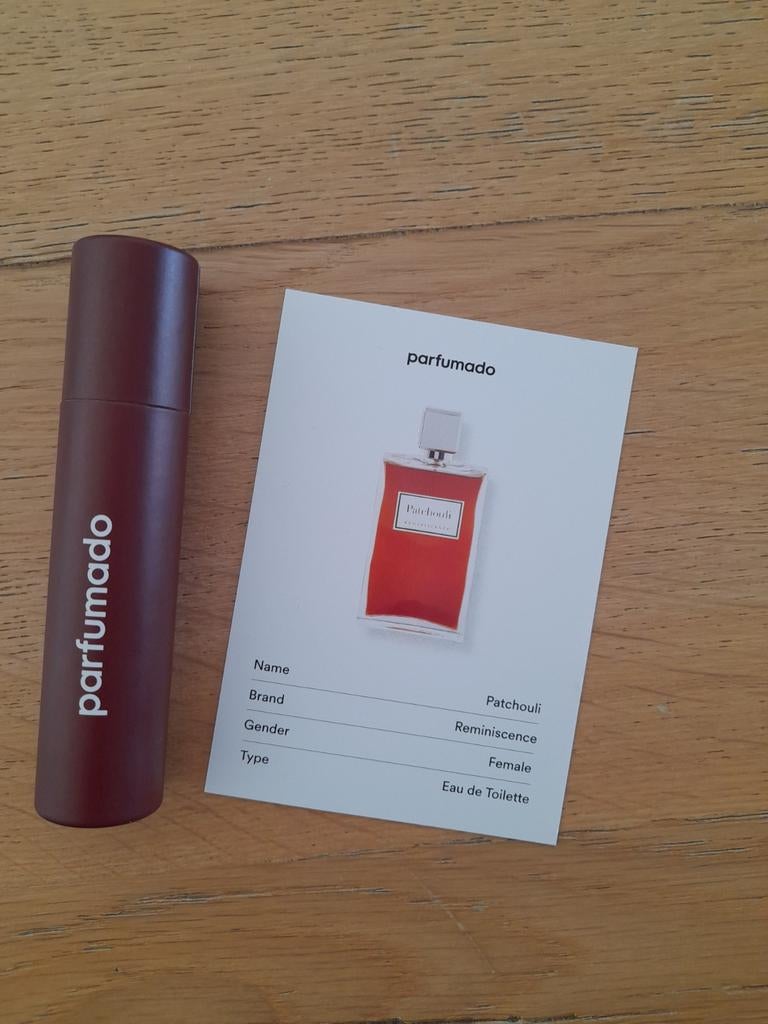 Parfumado Patchouli Reminiscence Eau de Toilette, Ophalen, Zo goed als nieuw