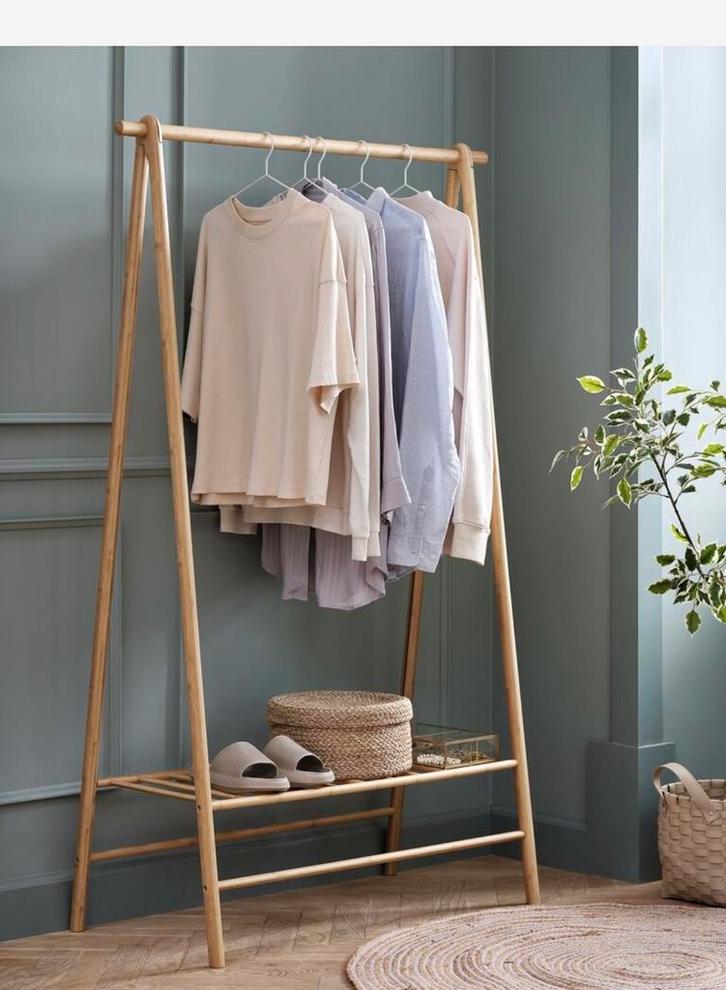 Bamboe Kledingrek Jysk Vandsted, Kleding | Dames, Kledingrekken, Zo goed als nieuw, Ophalen