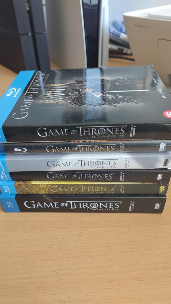 Blu-ray Game of Thrones 6 seizoenen, Cd's en Dvd's, Blu-ray, Ophalen of Verzenden, Zo goed als nieuw, Tv en Series