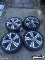 Volkswagen Transporter T5 / T6 velgen + zomer banden! 19”, 19 inch, Gebruikt, 255 mm, Banden en Velgen