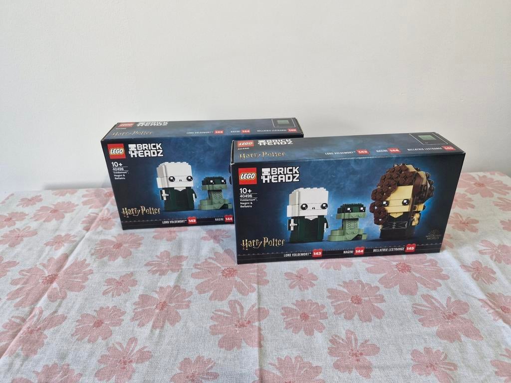 Lego Brickheadz 40496 Voldemort, Nagini & Bellatrix (4x), Ongeopend/sealed, Lego, Ophalen of Verzenden, Complete set