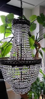 Zeer mooie kristal kroonluchter plusminus 80cm hoog, Ophalen, Zo goed als nieuw