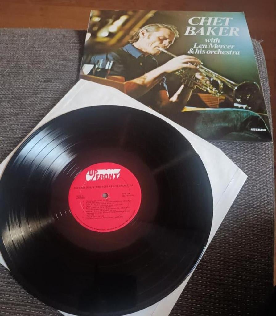 Chet Baker & the Len Mercer Orchestra 1959 USA persing VG+, Overige formaten, Ophalen of Verzenden, Zo goed als nieuw, 1940 tot 1960