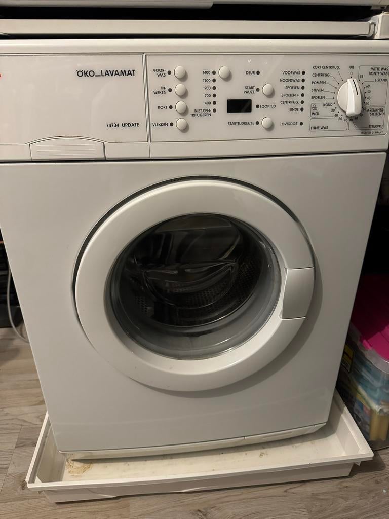 AEG Lavamat 74734-W Wasmachine - Voorlader, Witgoed en Apparatuur, Wasmachines, Ophalen, Gebruikt, Voorlader, Kort programma