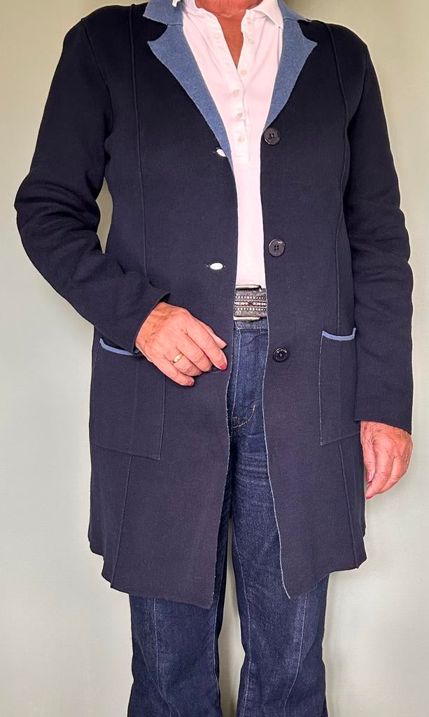 Bloomings vestjas dames, Ophalen of Verzenden, Zo goed als nieuw, Maat 42/44 (L), Blauw