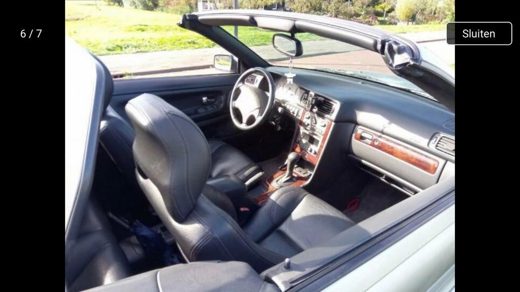 Volvo C70 2.0 T 163PK Cabrio 2.0T 5 cilinder AUT 2001 Grijs, C70, 4 stoelen, 163 pk, Particulier