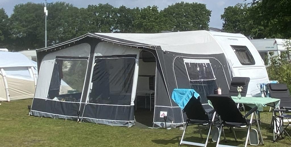 Doréma Monza XL270 voortent maat 12 (925–950 cm), Ophalen, Zo goed als nieuw, Ten Cate All Season 240g/m2, Dorema