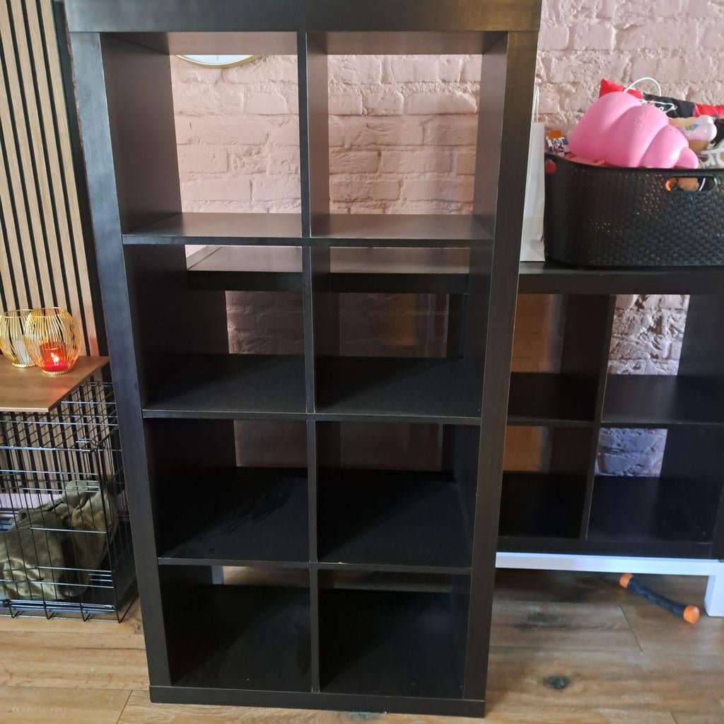 2x IKEA Kallax kast - Gebruikt, Ophalen, Met plank(en), Gebruikt, Modern, functioneel