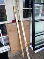 2 waterpassen, 150 cm en 180 cm lang, Ophalen of Verzenden, Gebruikt