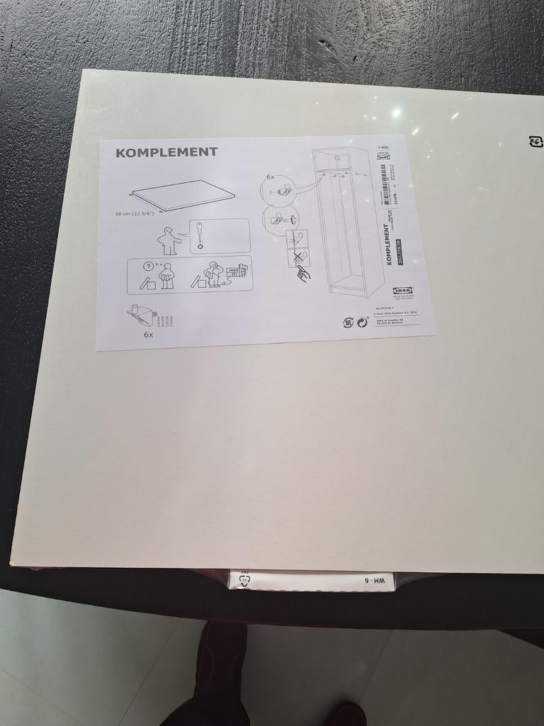 IKEA Komplement plank - Nieuw en compleet, Ophalen, Nieuw