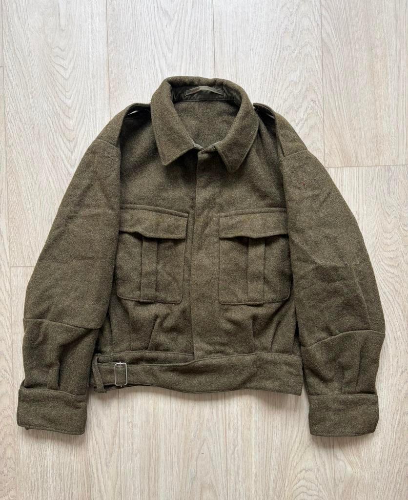 Originele MVO battledress jas maat 49, Ophalen of Verzenden, Nederland, Kleding of Schoenen