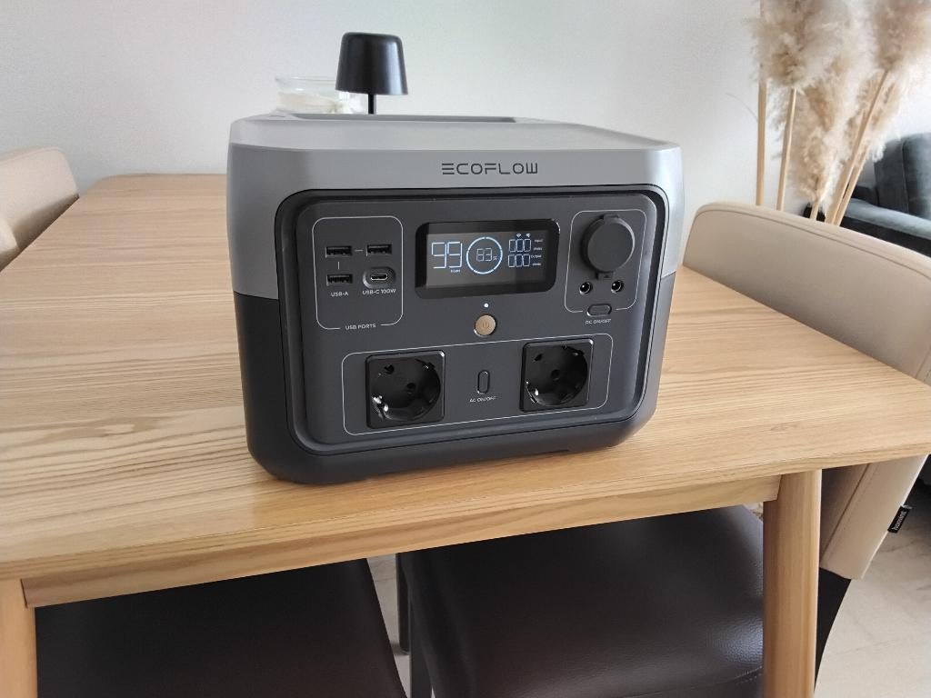 Powerstation Ecoflow river 2 max, Caravans en Kamperen, Kampeeraccessoires, Gebruikt, Ophalen