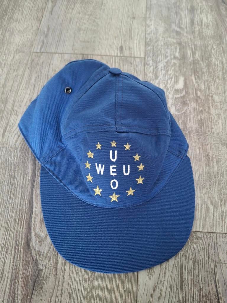 WEU Missie Donau Pet - Politie, Douane, Marechaussee, Onbekend, Pet, Gedragen, One size fits all