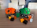 Duplo 5637 en 4659 Vuilniswagens, Ophalen of Verzenden, Duplo